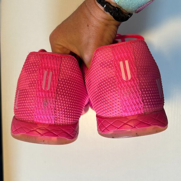 NOBULL Training Shoes Women 9.5, Men 8, Pink Camouflage Crosstrainer Workout - Picture 11 of 13